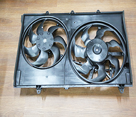 Conjunto de ventilador de radiador elétrico duplo OE 24350874 para Chevrolet Captiva Baojun 530