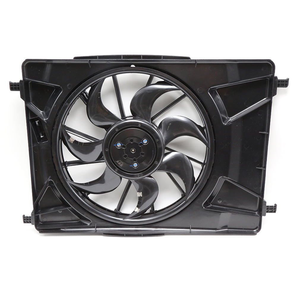 O conjunto do ventilador de refrigeração do radiador HCE-1308010 se encaixa em BYD Han EV 2020-2025 BYD e9