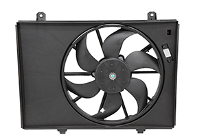 Conjunto de ventilador de resfriamento de radiador J00-1308010 compatível com Chery QQ 2013 / J00 / EM10 | Hanbo® Atacado