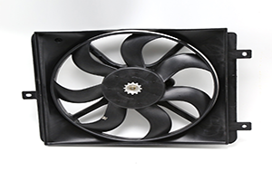 O conjunto OE 1016003507 do ventilador de refrigeração do radiador cabe em Geely Panda/ventilador de refrigeração gratuito do motor Cruiser